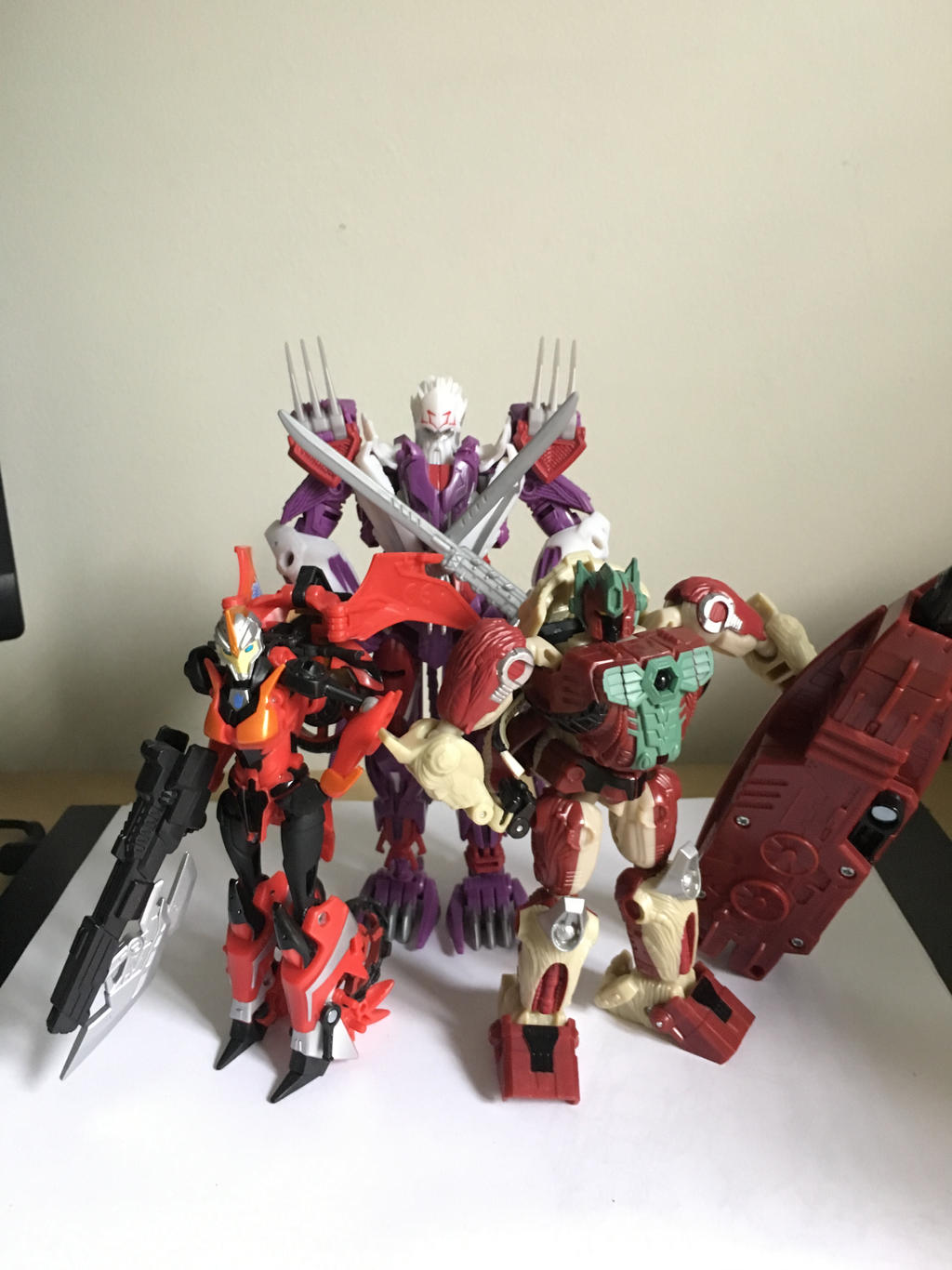 TF BotCon Flareup, Alpha Trizer, Apelinq by Artistdx on DeviantArt