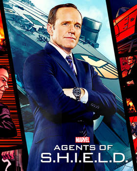 Agent Coulson DC FanDome-Inspired Fan Poster