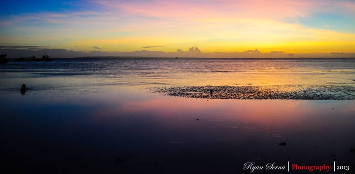 Sunrise over Bantayan Island