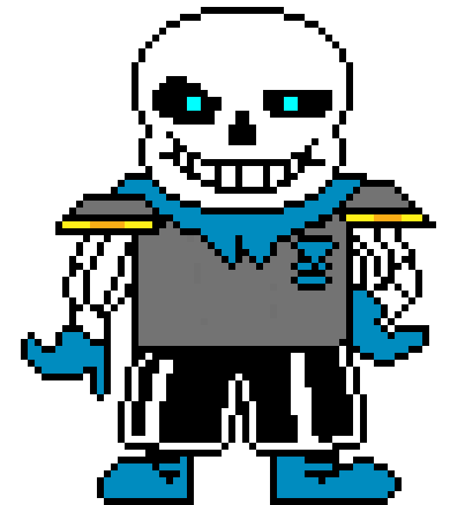 Sans Battle Sprite - ArtBoy54 - Folioscope