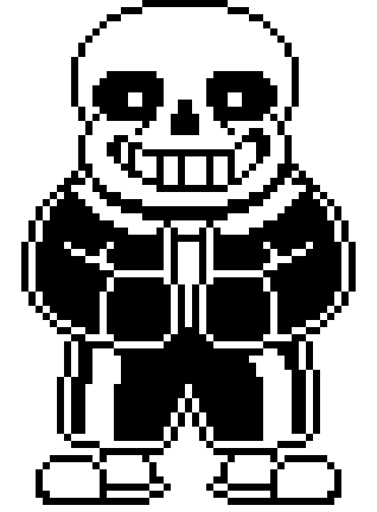 Sans Battle Sprite Redesign by TheIronScyther on DeviantArt