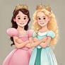 Two kid princesses