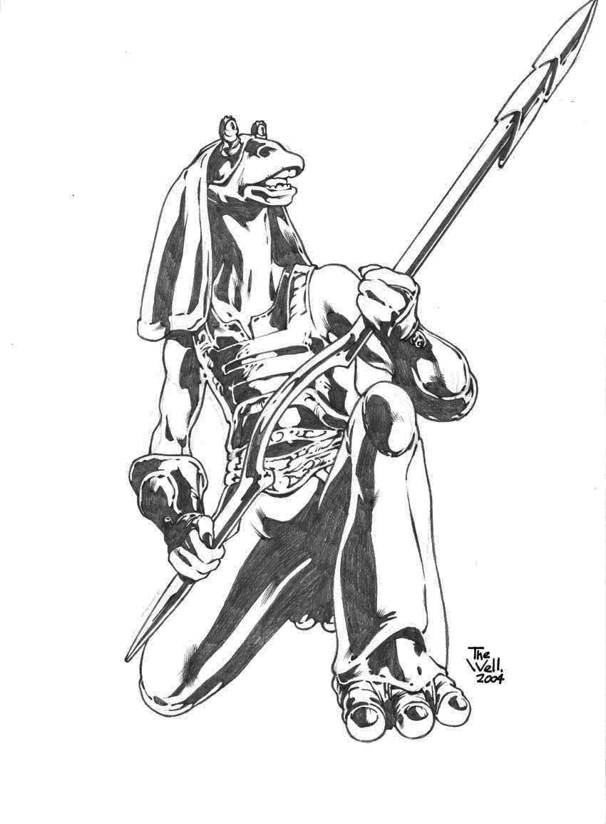 Star Wars - Gungan by WellingtonDiaz on DeviantArt