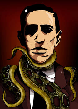 H.P. Lovecraft Portrait