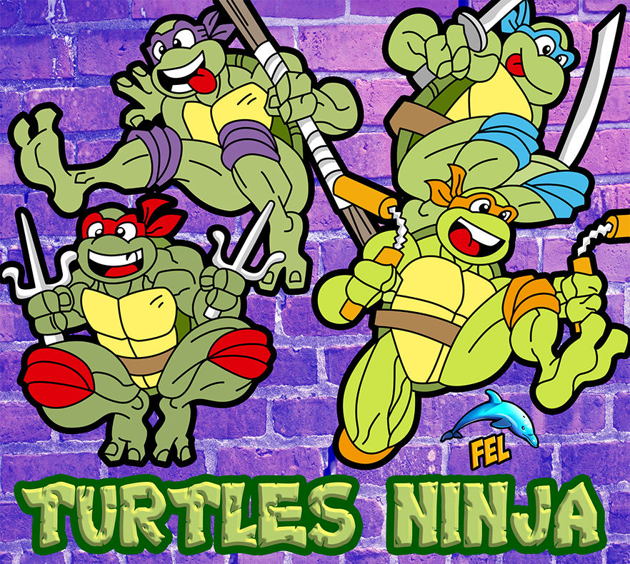 Teenage Mutant Ninja Turtles by Felipe-Rodrigues on DeviantArt