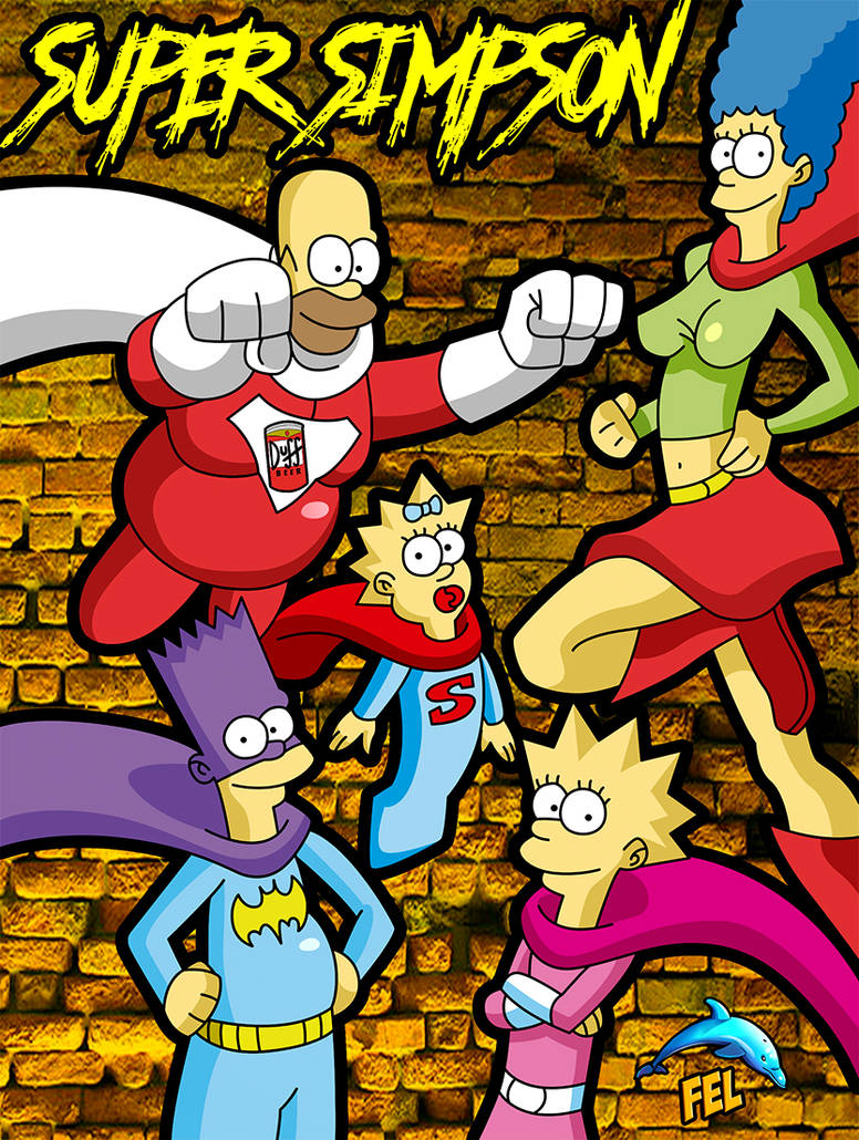 Simpsons Super Ralph Super Simpson by Felipe-Rodrigues on DeviantArt