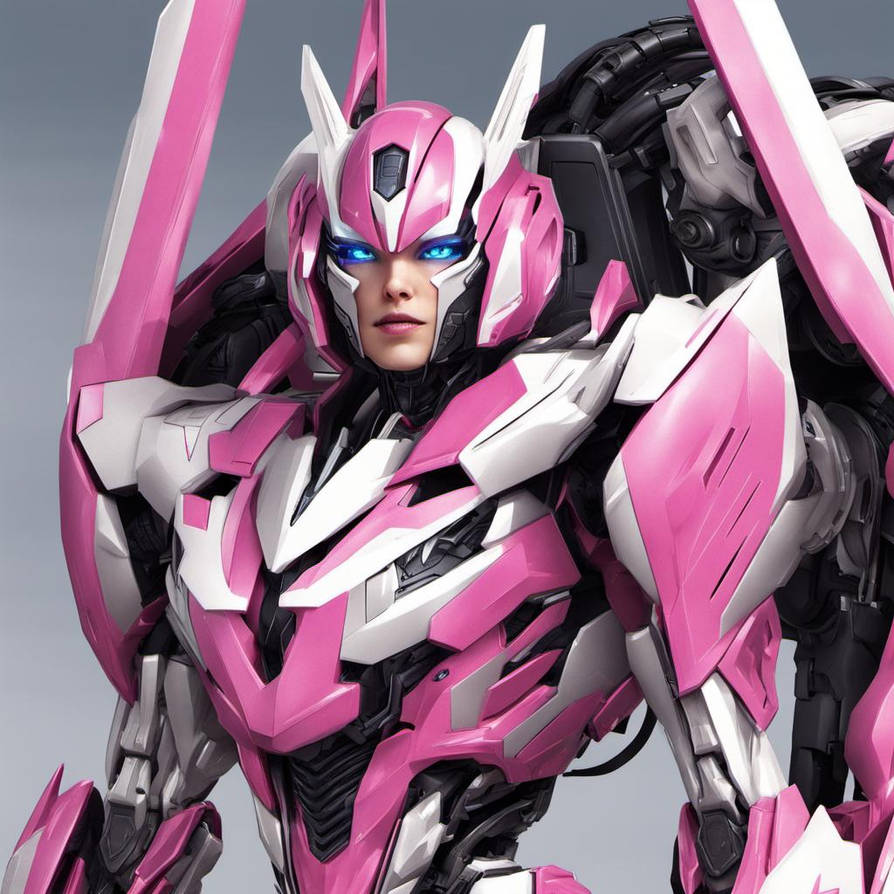 Transformers female Prime in pink and white by Unicron97 on DeviantArt