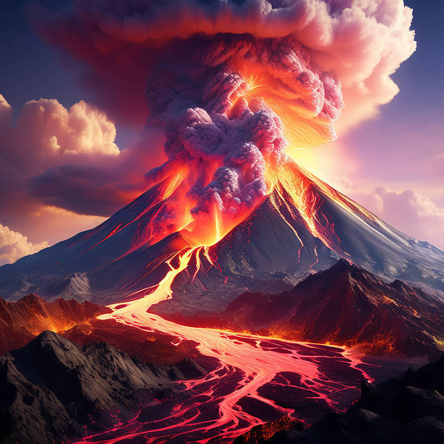 Volcano--ultra-hd-realistic-vivid-colors-highly-de by Unicron97 on ...