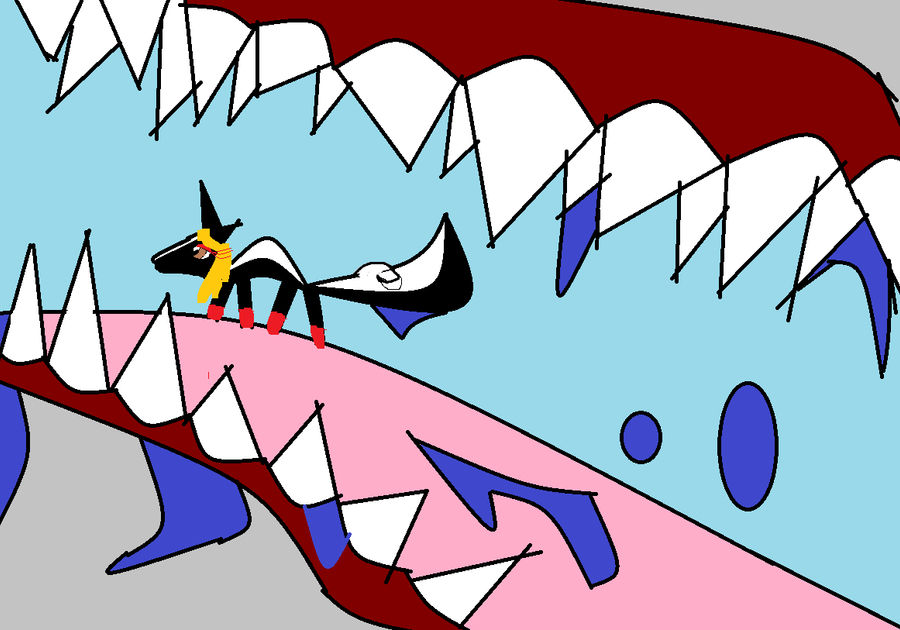 Strange skunk canibi vore art by NottheVoreFreak on DeviantArt