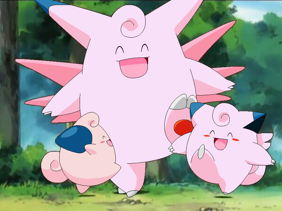 Cleffa Clefairy Clefable by NerdSolitaria on DeviantArt