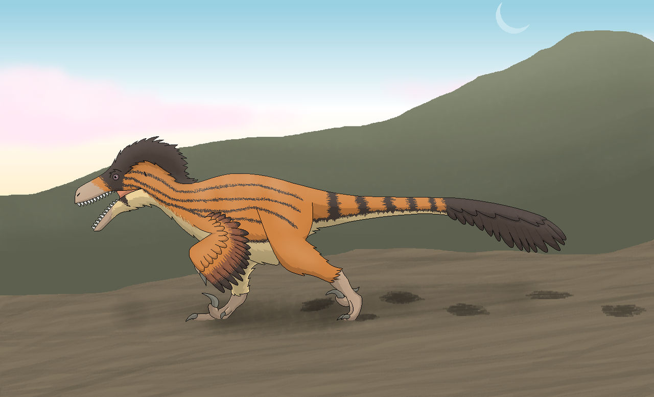 Utahraptor (redraw) by NerdSolitaria on DeviantArt