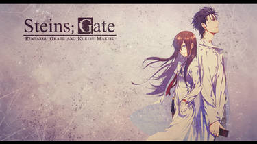 Steins Gate - Okabe and Makise Wallpaper