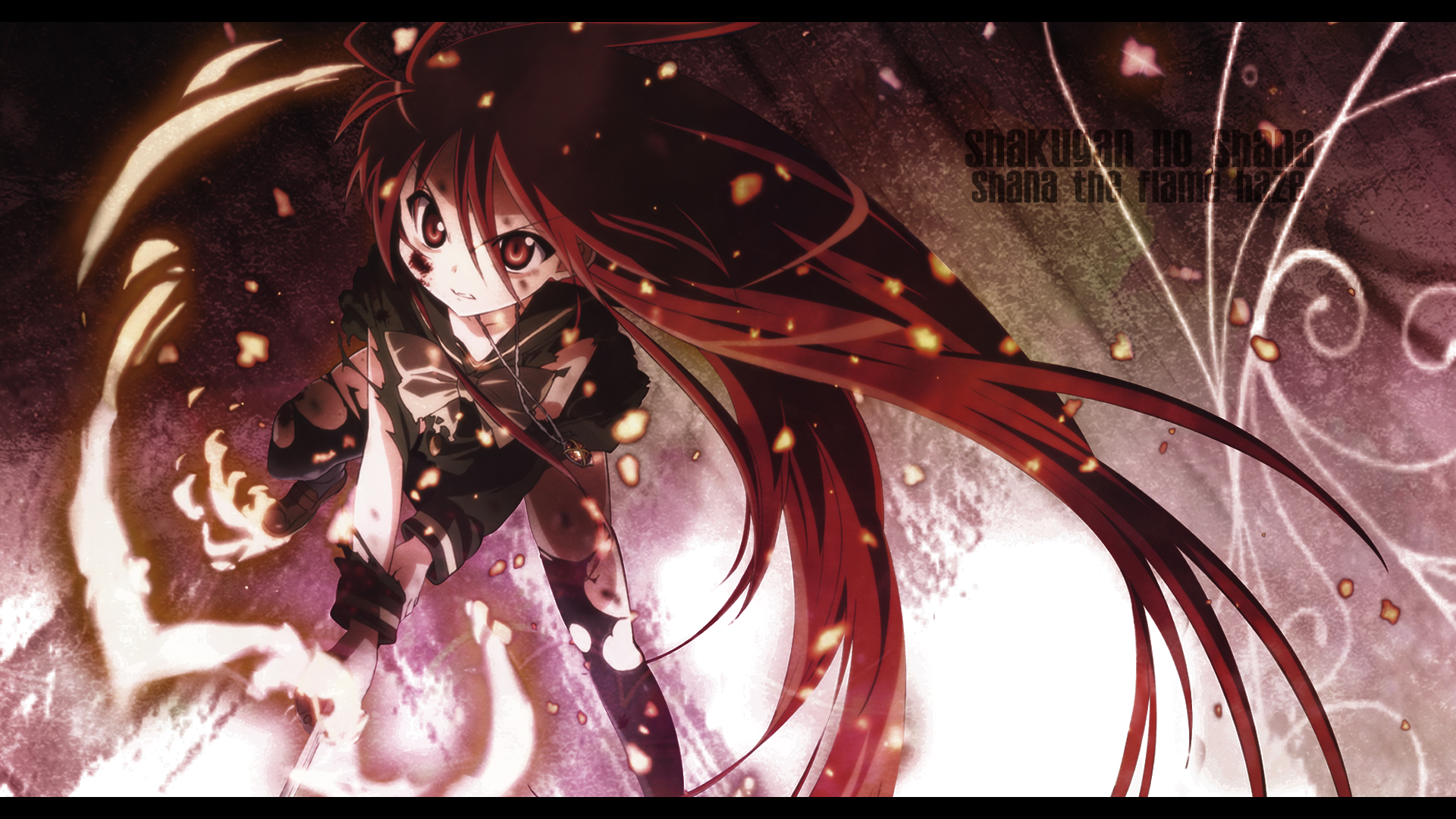 Shakugan no Shana - Shana the Flame Haze Wallpaper