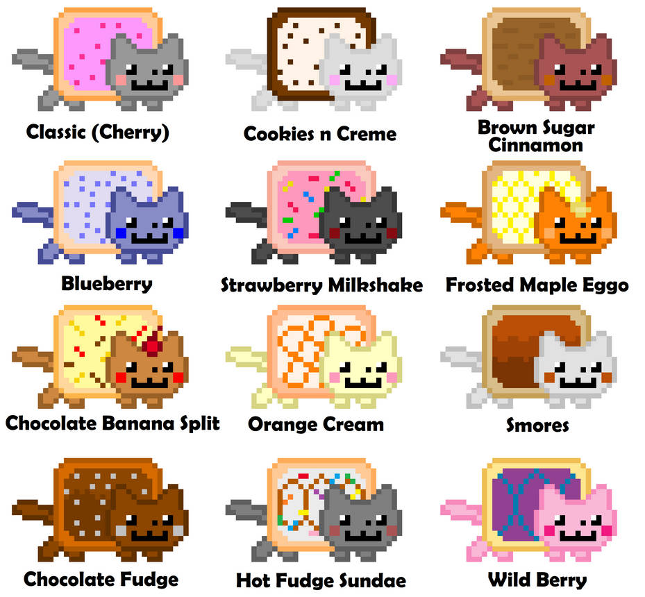 12 Flavors Of Nyan Cat By NeoPrima On DeviantArt 12-flavors-of-nyan-cat-by-neoprima-on-deviantart