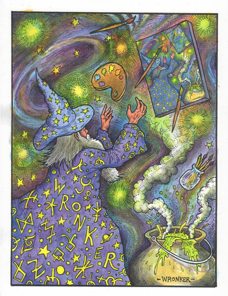 Conjure Example Conjuring Art by Eytan Wronker by RobocosmEytanWronker on DeviantArt