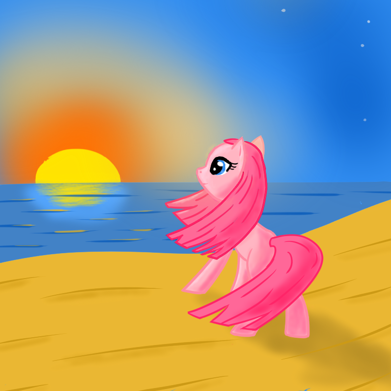 Pinkamena's Sunset