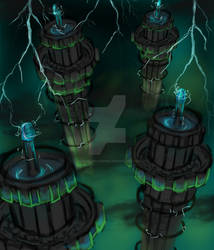 Concept: Lightning Towers