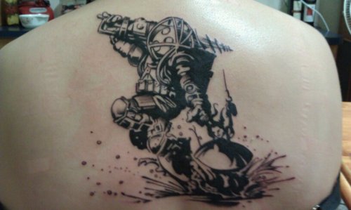 Bioshock Tattoo By Sinusodialmaniac On Deviantart Bioshock Tattoo By Sinusodialmaniac On Deviantart