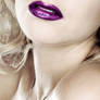 purple lips ...