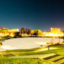 Campus by night