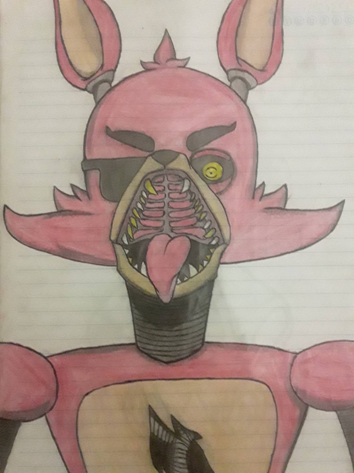 W. Foxy Jumpscare by bananaguyLUL on DeviantArt