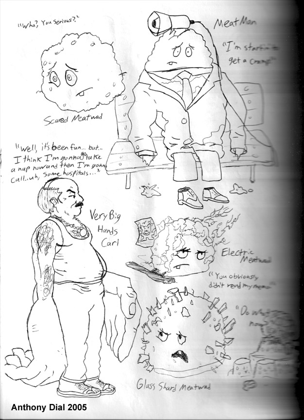 Aqua Teen Sketches 05