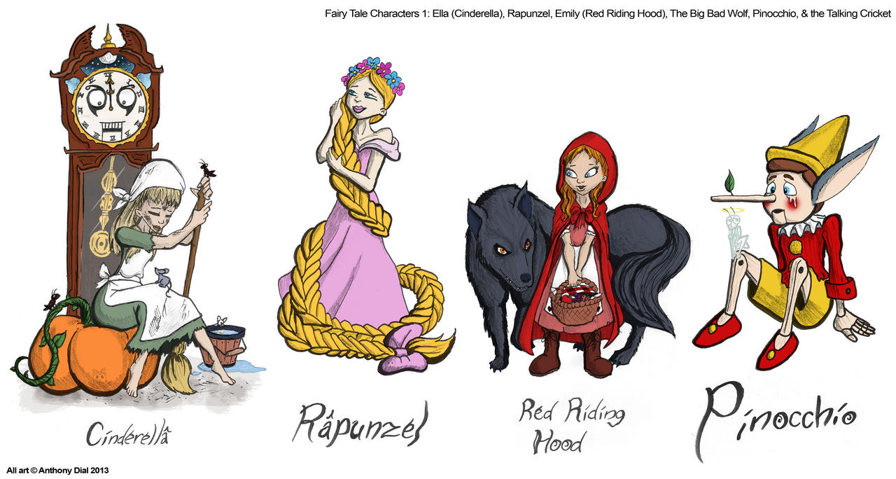 Fairy Tale Characters 1 by Gummibearboy on DeviantArt Fairy Tale Characters 1 by Gummibearboy on DeviantArt