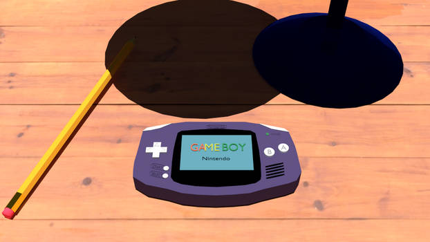 GameBoy on Desk