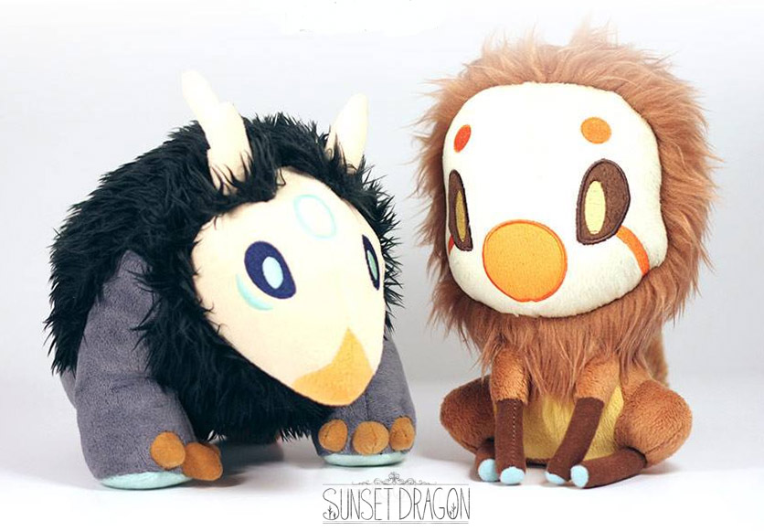 Little Moon and Sun Plush available now!