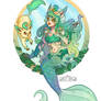 Leafeon Mermaid