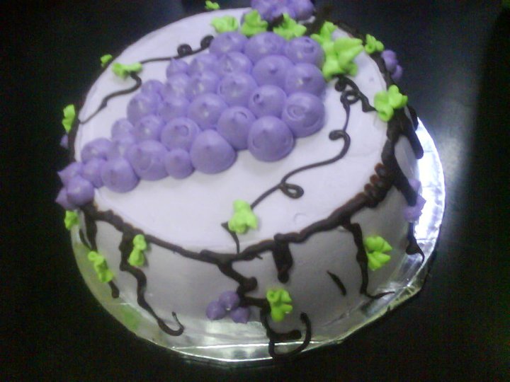 Grape cake