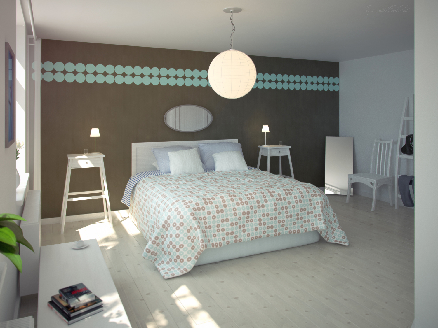 Swedish Bedroom
