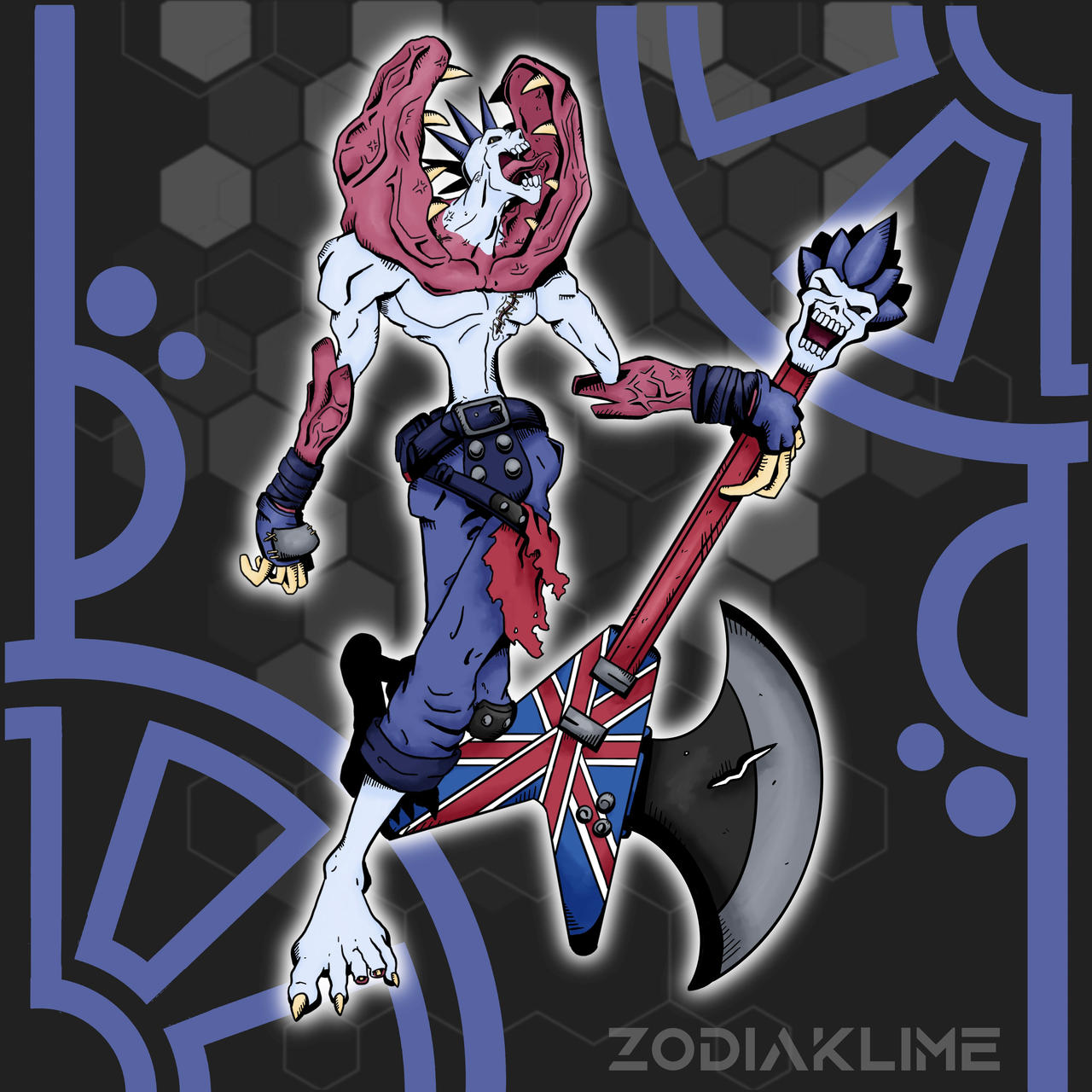Lord Rapton Darkstalkers x Digimon project: Lord Raptor by zodiaklime on DeviantArt