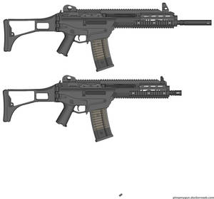 The MK89.mod 2 Assault rifle