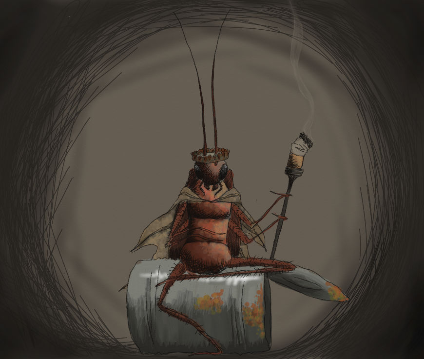 Deviantart Insect King The Cockroach King by dusk-hopper on DeviantArt