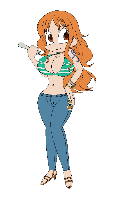 Post-time skip Nami from Chapter 94. : r/OnePiece
