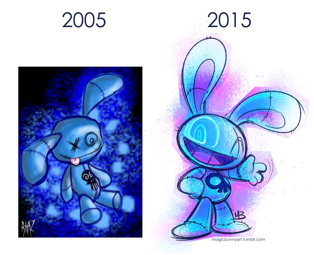 Magic Bunny - Then and Now