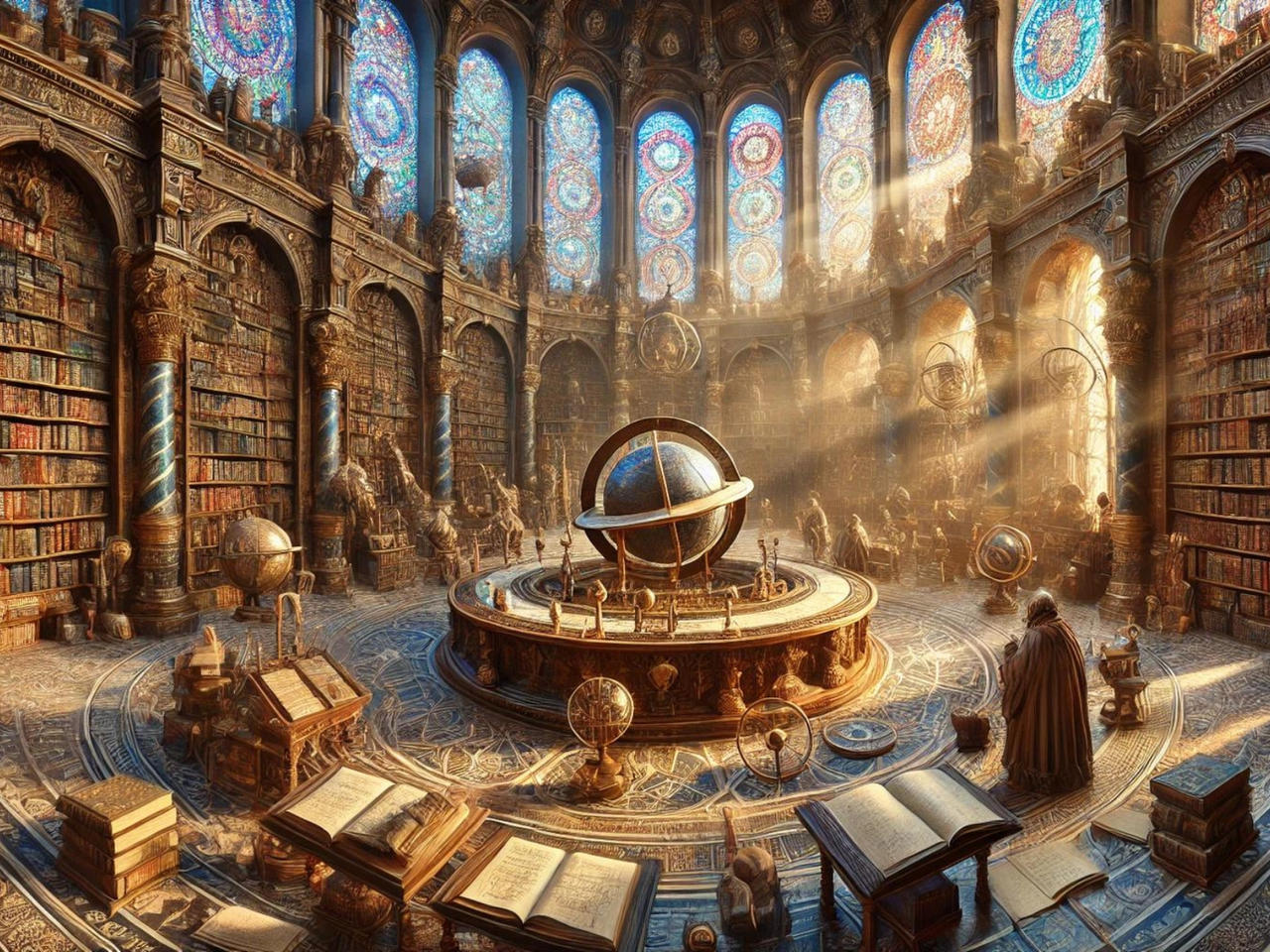 Enchanted Archives of Arcane Wisdom by pandamilks on DeviantArt