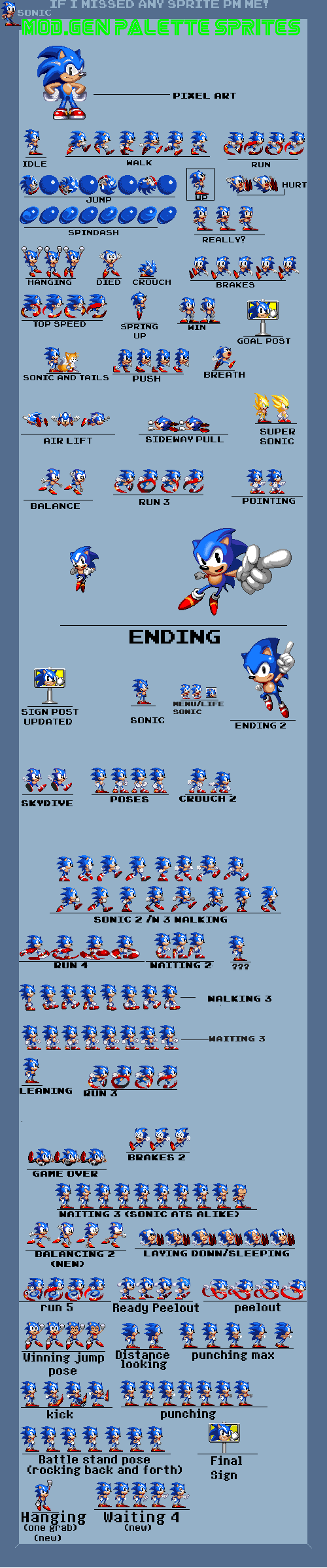 Another update(Classic Sonic sheet) by souptaels on DeviantArt
