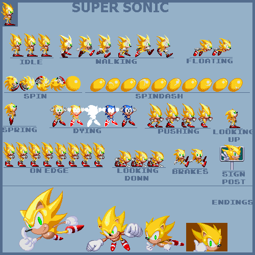 Colors Live - Generations of Sonic Sprites by SuperSonic Fan