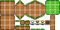 Custom Grassland Mario tileset by souptaels on DeviantArt