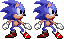 Sonic Advance Sonic 1 grind animation