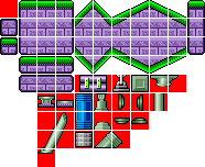 Mario styled Marble Zone tileset