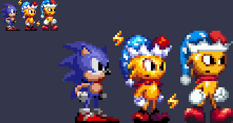 Sonic Styled - Spark The Electric Jester