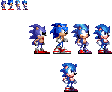 Sprites on Sonic-Animation - DeviantArt