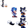 Sonic Styled - Orville and Derp(OC)