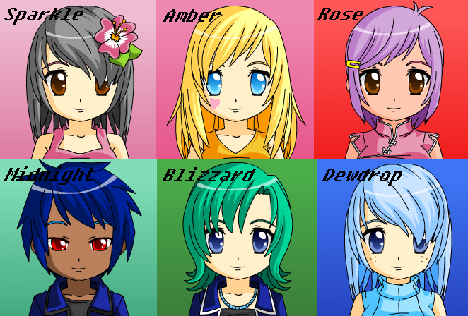 Silverlady's Characters as Human Anime Characters by DarkLight-The-Hybrid on DeviantArt Silverlady's Characters as Human Anime Characters by DarkLight-The-Hybrid on DeviantArt