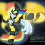:Commission: Yellow Lantern Batmare