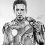 Tony Stark in suit(Robert Downey Jr.)