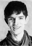 Merlin, smile by Kasia-The-Artist